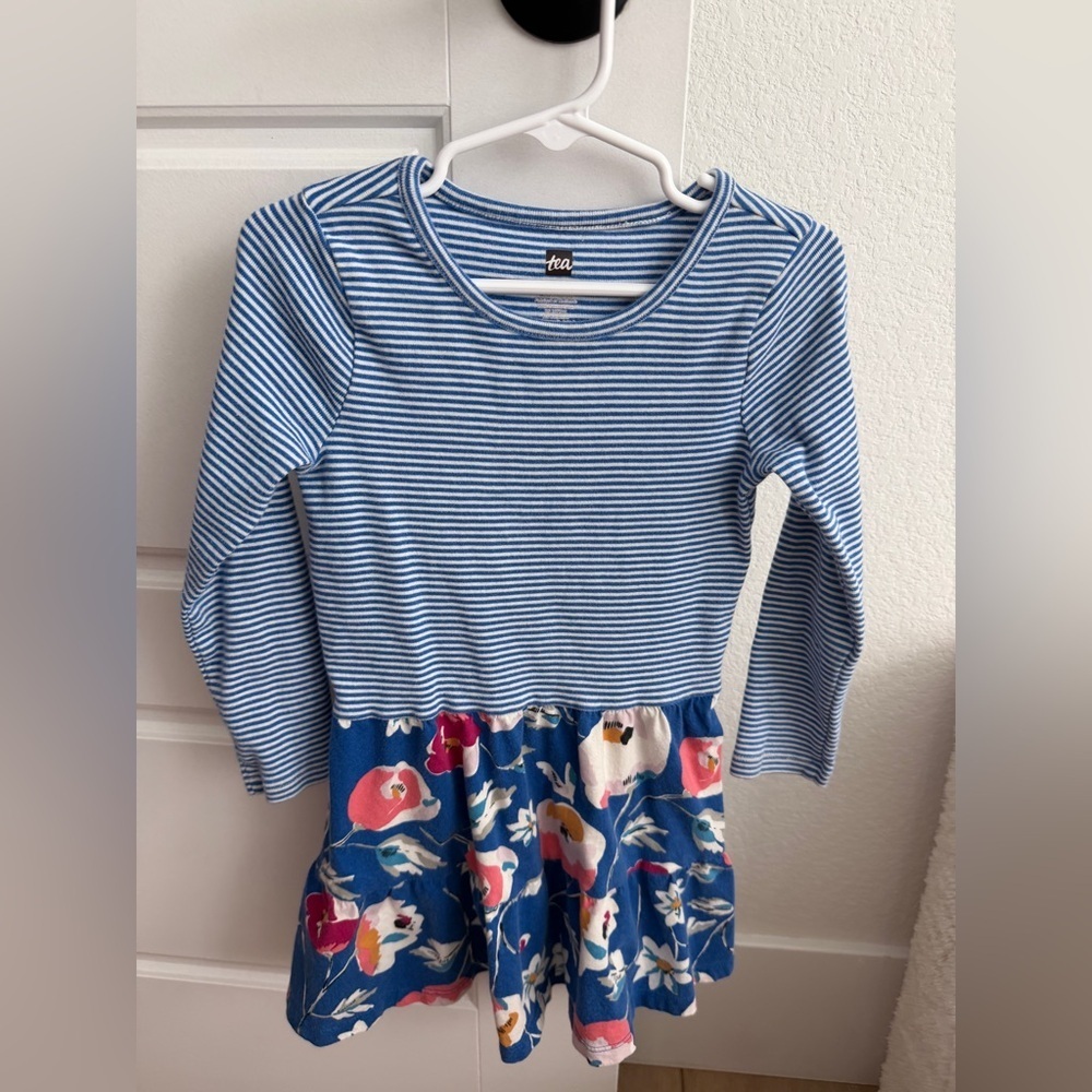 Tea Collection Tiered Skirted Twirl Dress 4T